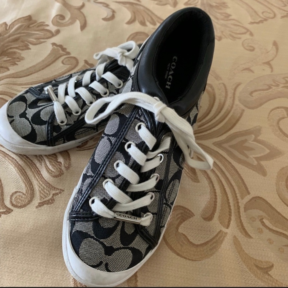 Coach Women’s canvas tennis shoes